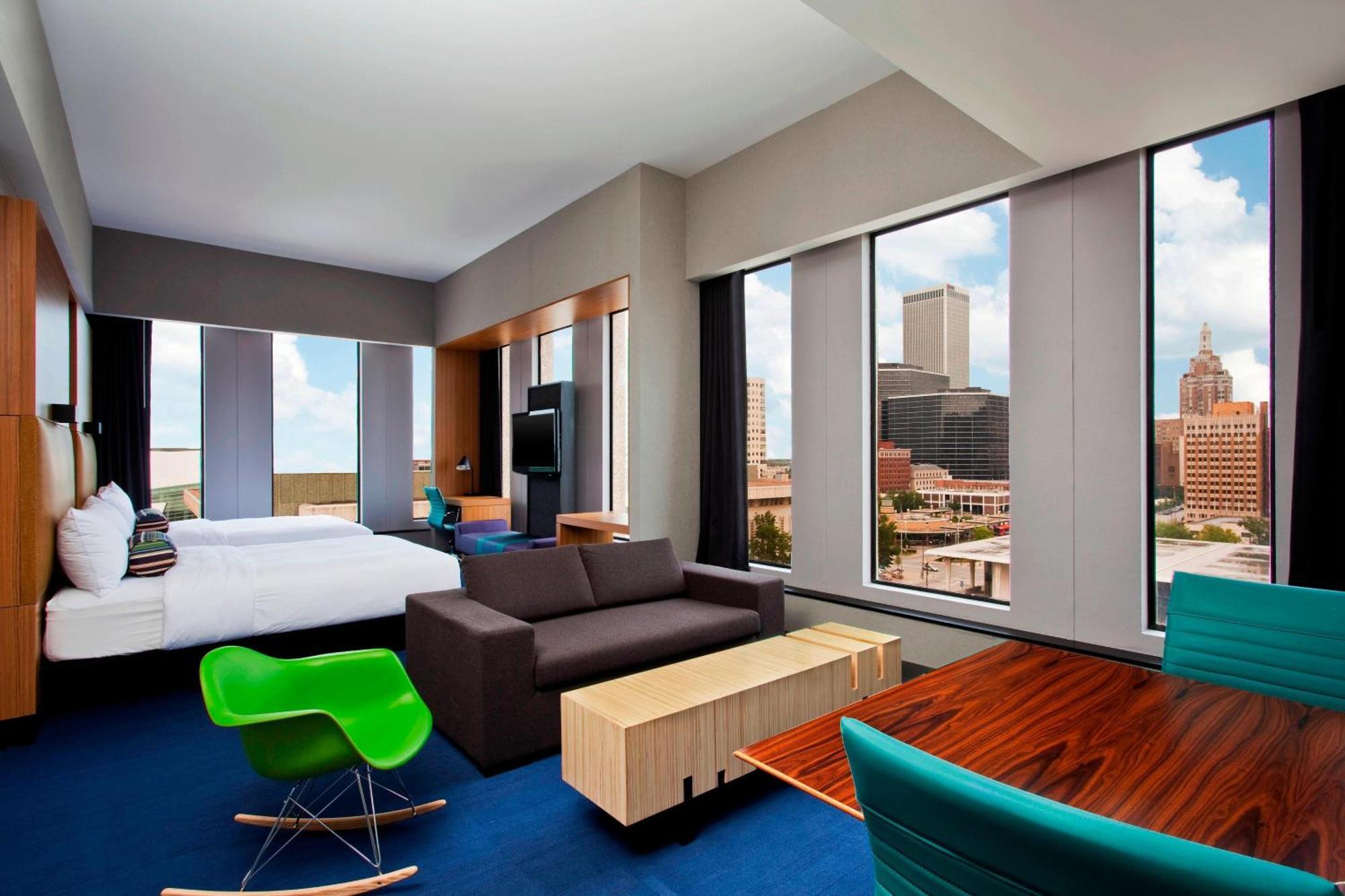 Aloft Tulsa Downtown Hotel Exterior photo